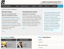 Tablet Screenshot of ericarts.org